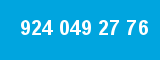 924 049 27 76